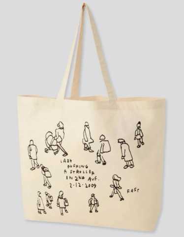 Jason - Jason Polan Artis Designer Tote Bag Limite