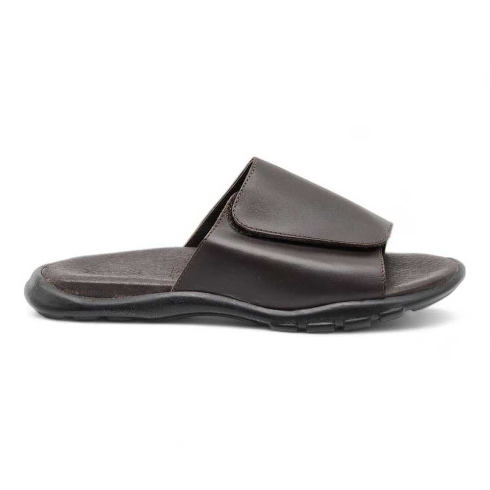 Zegna Leather sandals - image 3