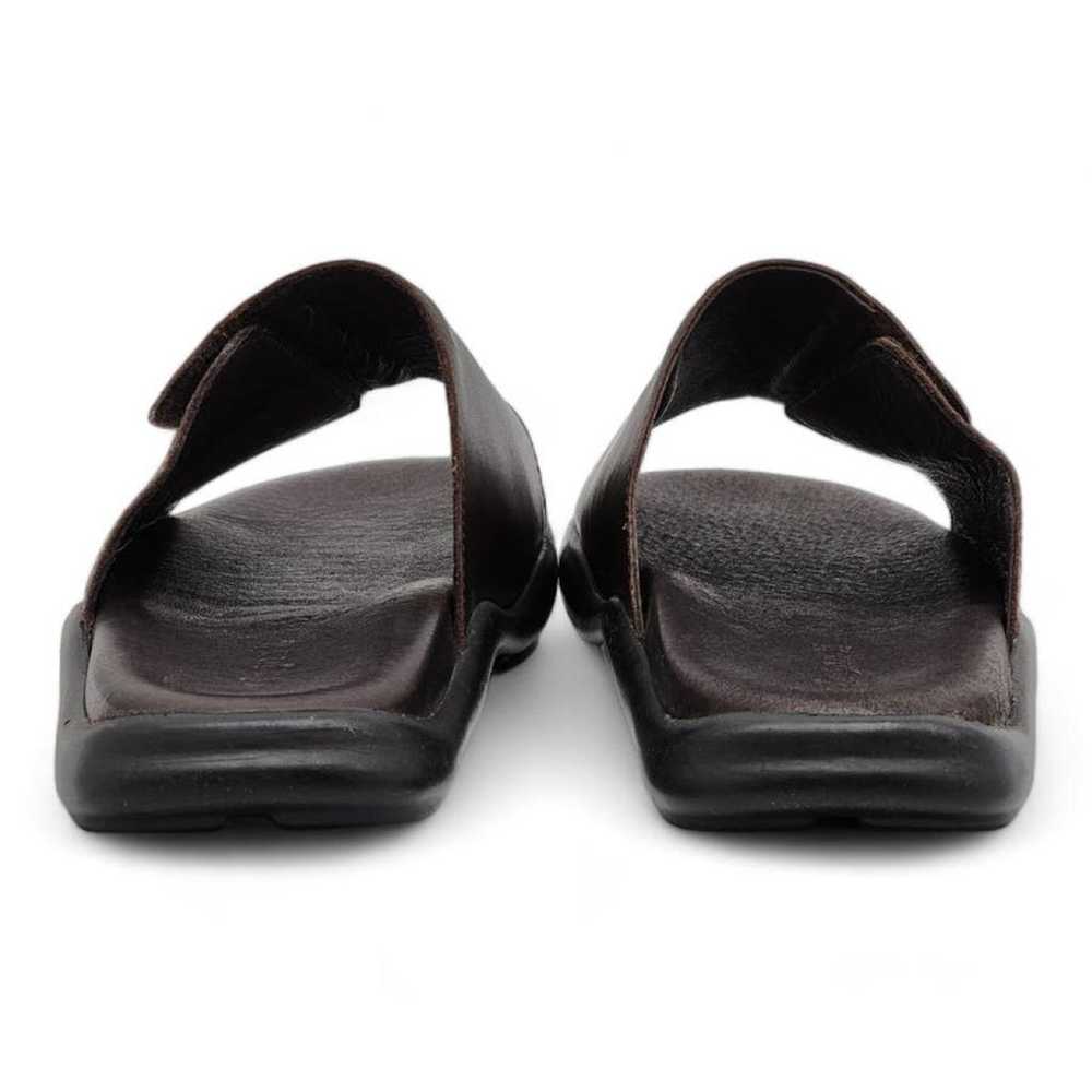 Zegna Leather sandals - image 4