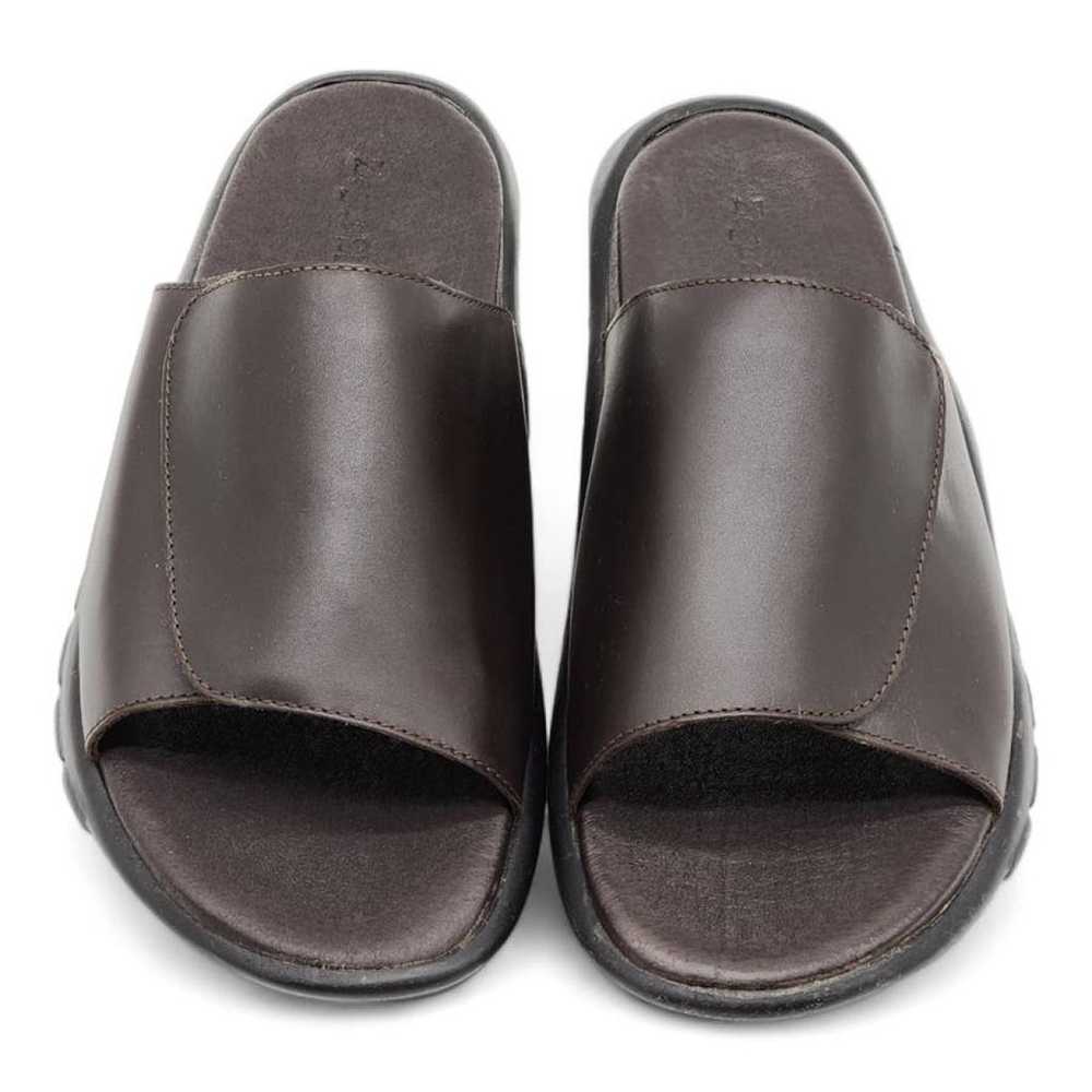 Zegna Leather sandals - image 5