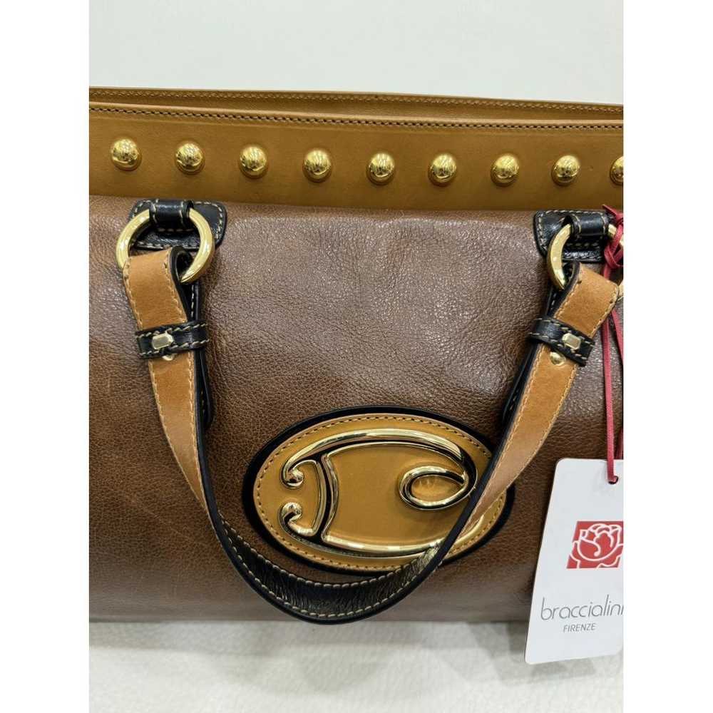 Braccialini Leather handbag - image 5