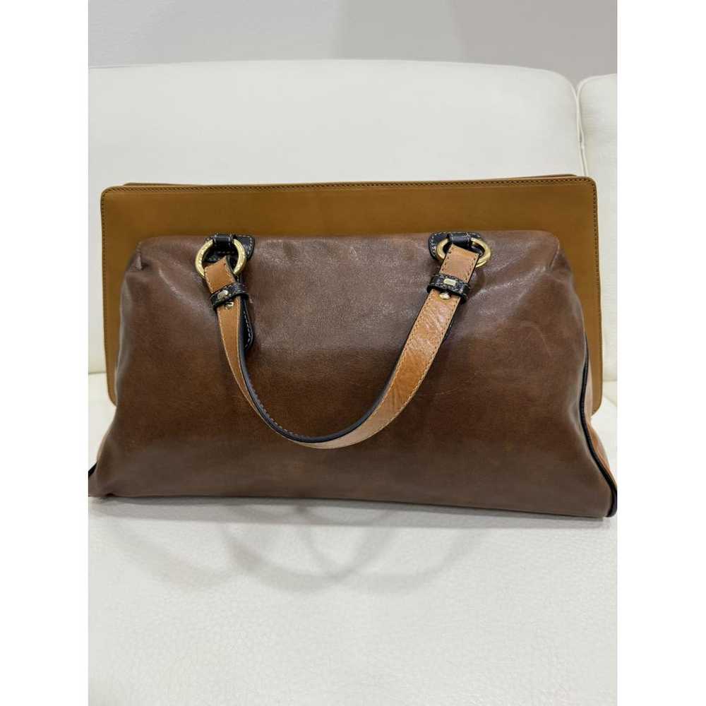Braccialini Leather handbag - image 7
