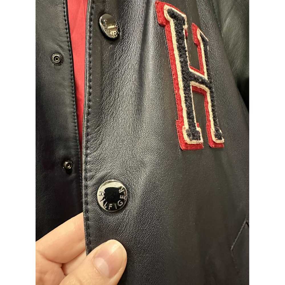 Tommy Hilfiger Leather biker jacket - image 4