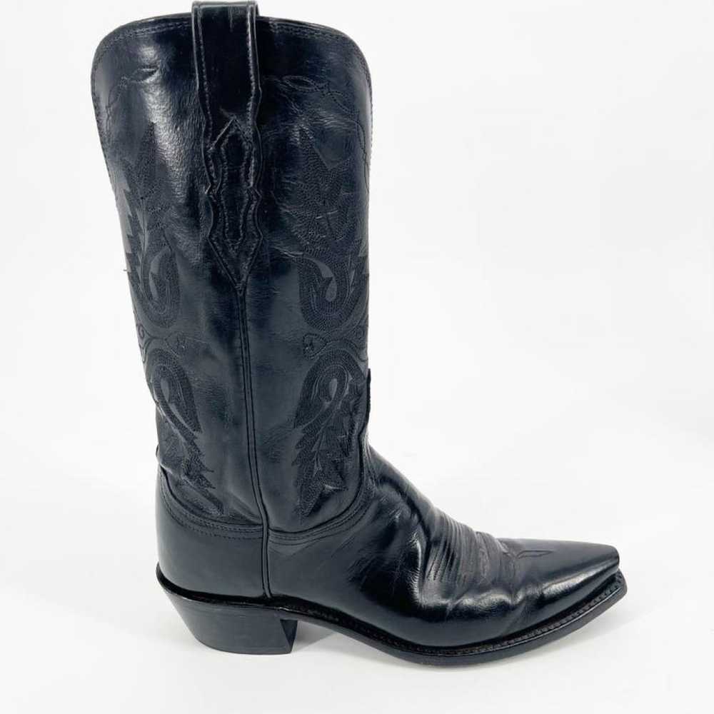 Lucchese Leather cowboy boots - image 2