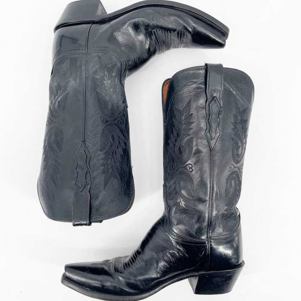 Lucchese Leather cowboy boots - image 4