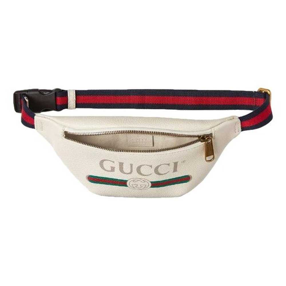 Gucci Leather weekend bag - image 1