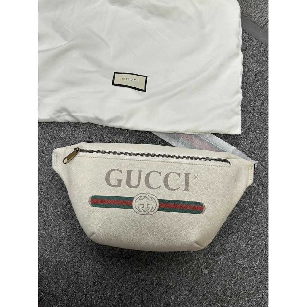 Gucci Leather weekend bag - image 3