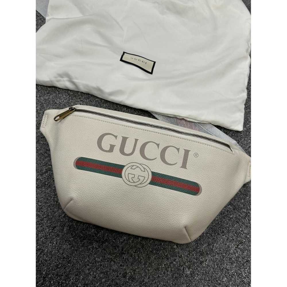 Gucci Leather weekend bag - image 5