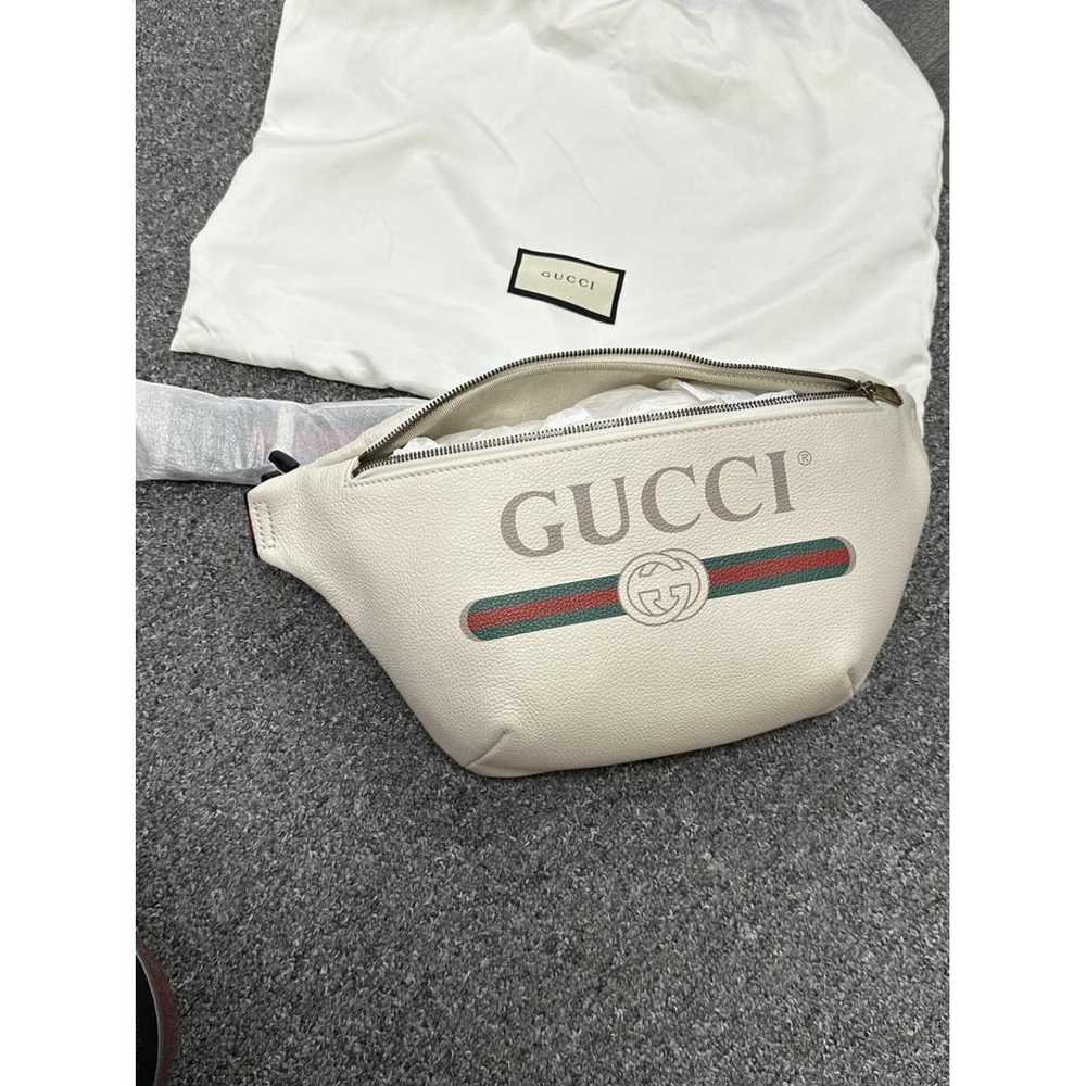 Gucci Leather weekend bag - image 7
