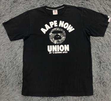 Aape - BAPE AAPE NOW UNION BIG LOGO SHIRTS - image 1