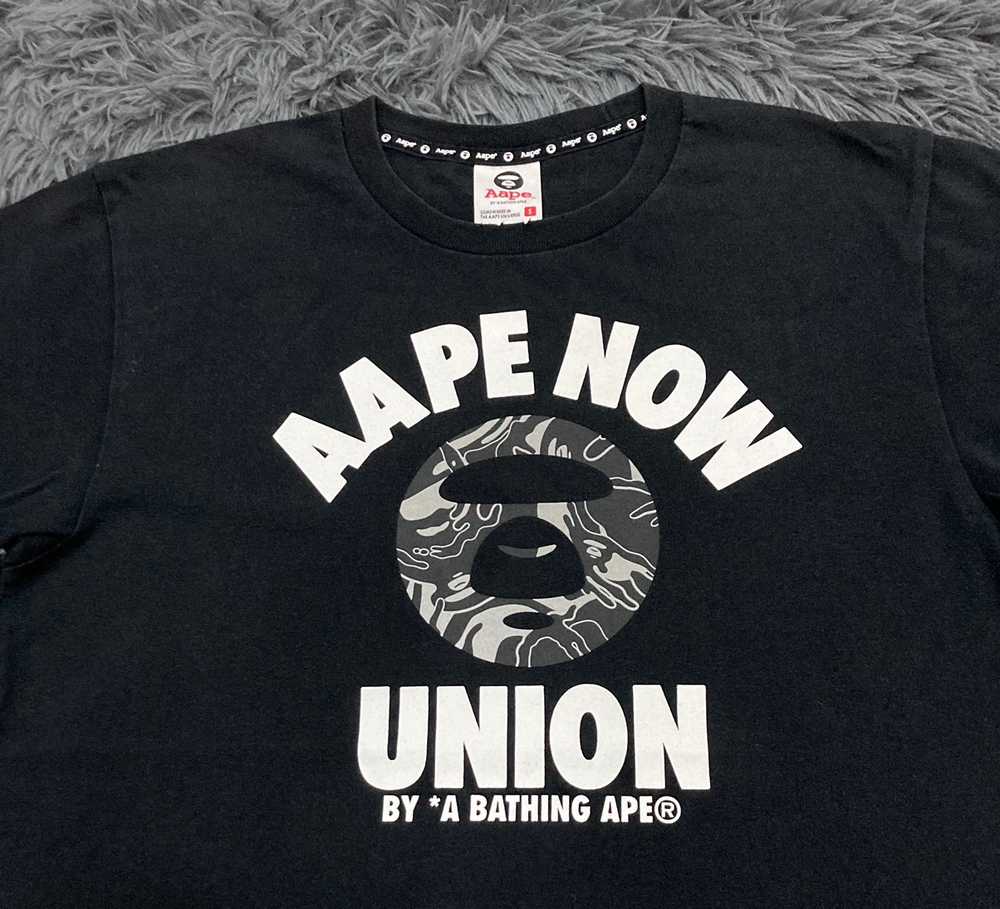 Aape - BAPE AAPE NOW UNION BIG LOGO SHIRTS - image 2