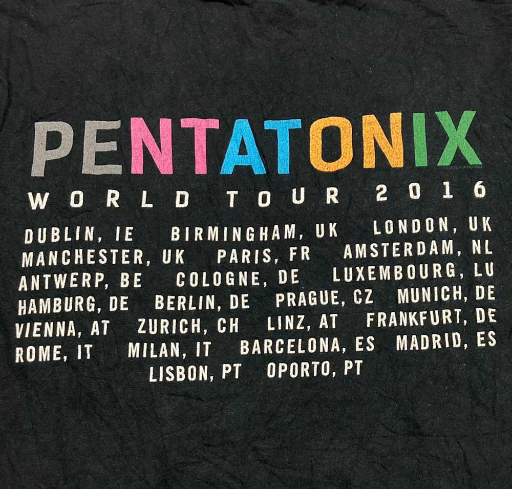 Tour Tee - PENTATONIX TOUR 2016 SHIRT - image 9