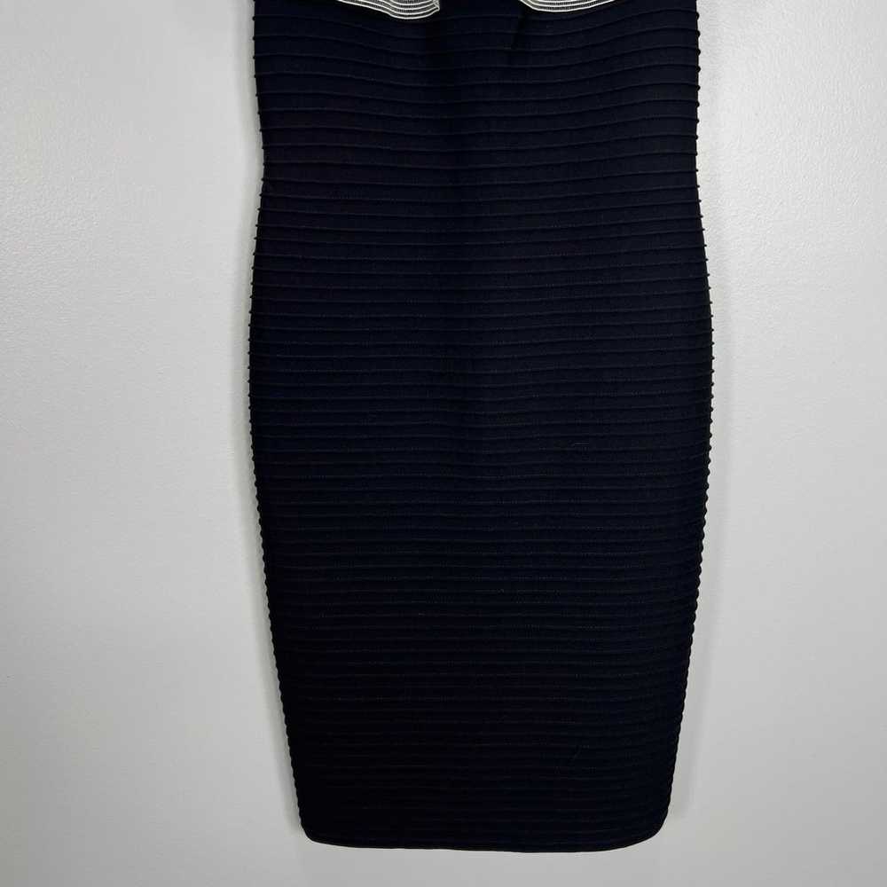 Tadashi Shoji Tabora Off Shoulder Dress Small Pin… - image 5