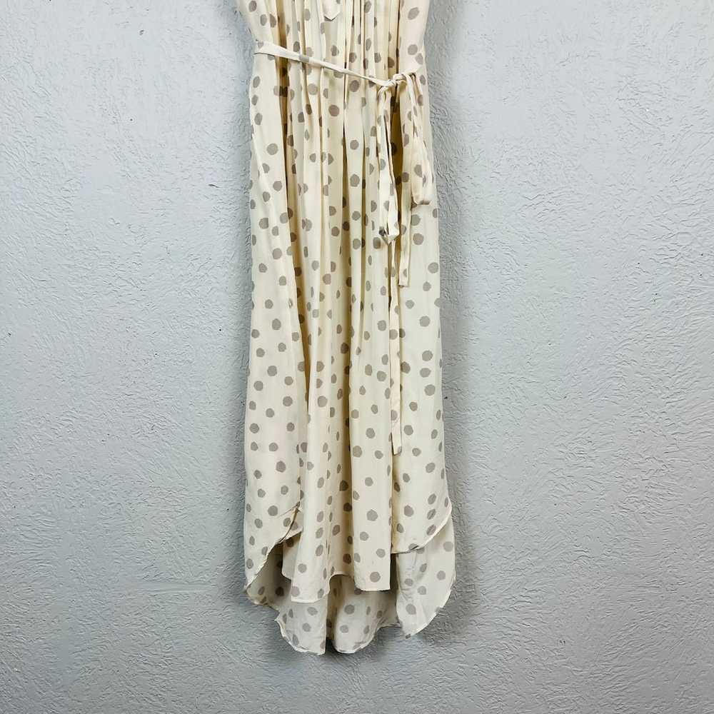 Rebecca Taylor Shirt Dress Sleeveless Polka Dot M… - image 2