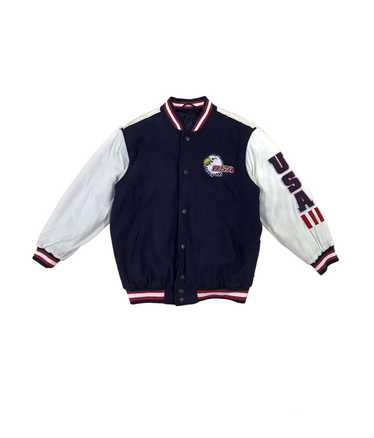 Steve And Barrys - Vintage Varsity Jacket Steve an