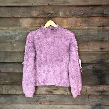 Majestic Legon Shag Shaggy Fur Mohair Knitwear #7… - image 1