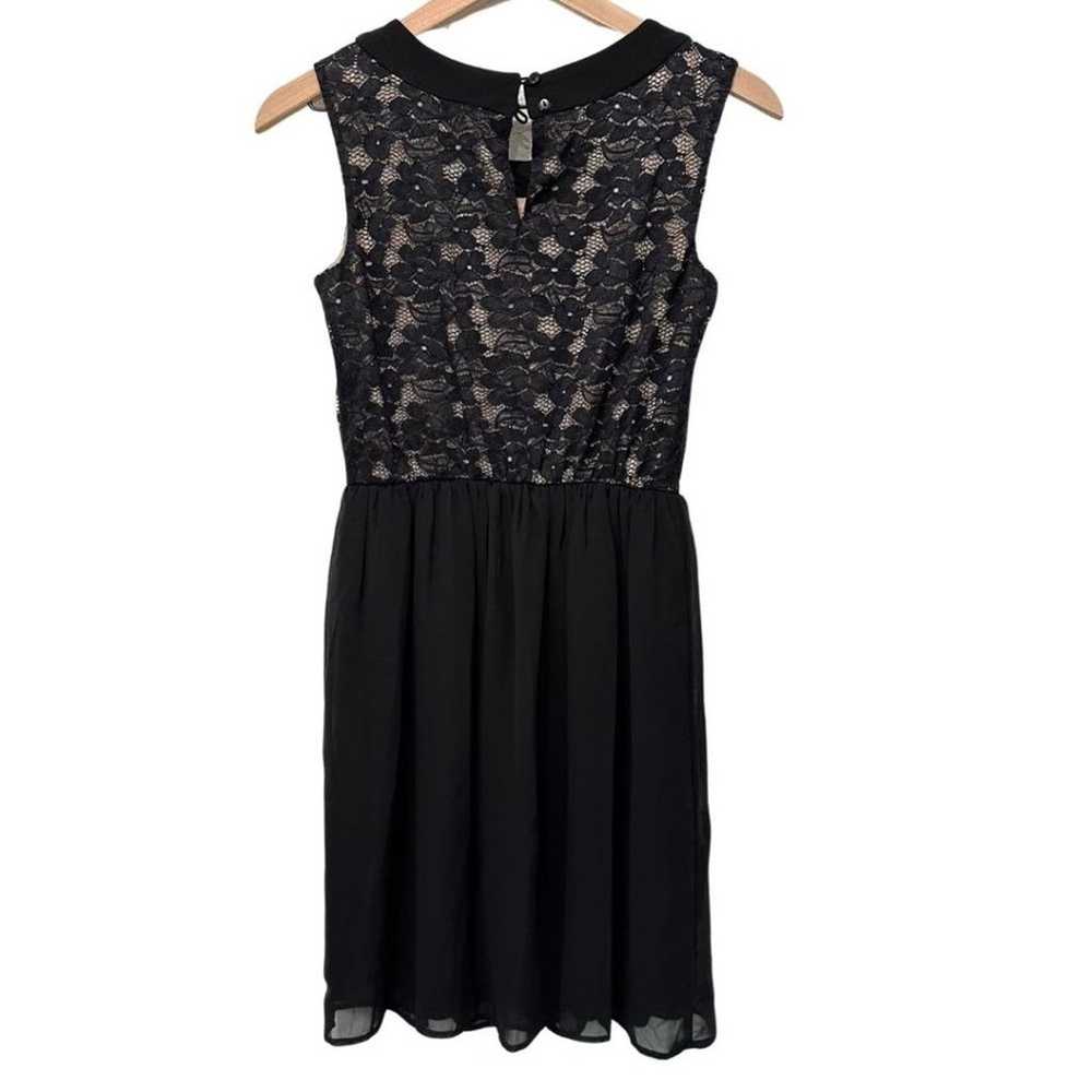 Enfocus Studio Sleeveless Lace Cocktail Dress Bla… - image 5