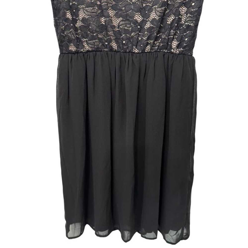 Enfocus Studio Sleeveless Lace Cocktail Dress Bla… - image 8