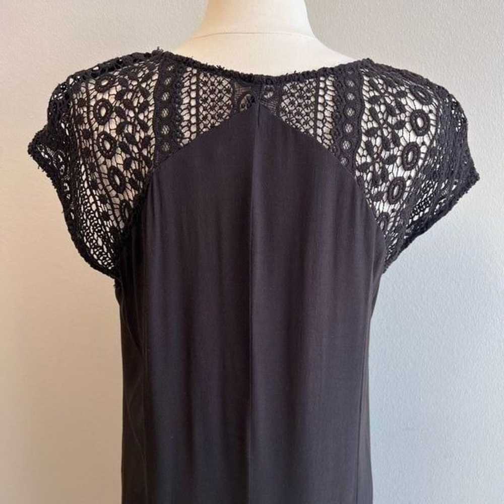 Soft Surroundings Womens Medium Maxi Dress Black … - image 6