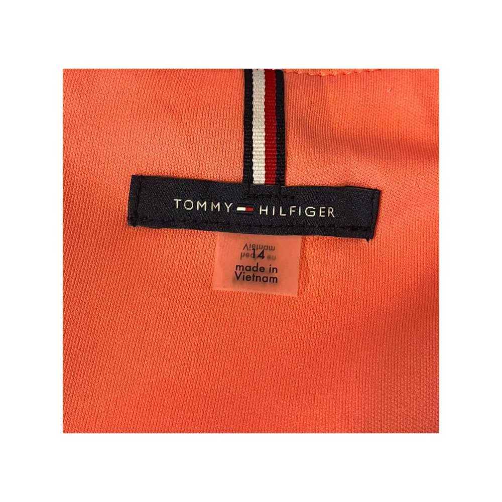Tommy Hilfiger Womens size 14 dress peach sleevel… - image 4