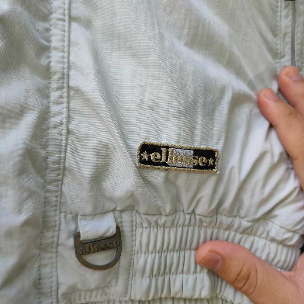Tracey Vest - Vintage!! Ellesse Zipper & Button U… - image 2
