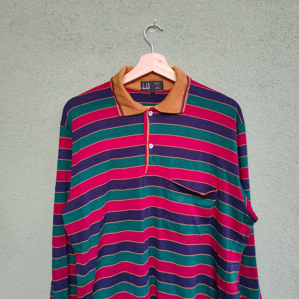 Vintage - Vintage Dunhill Made In Italy Long Slee… - image 3