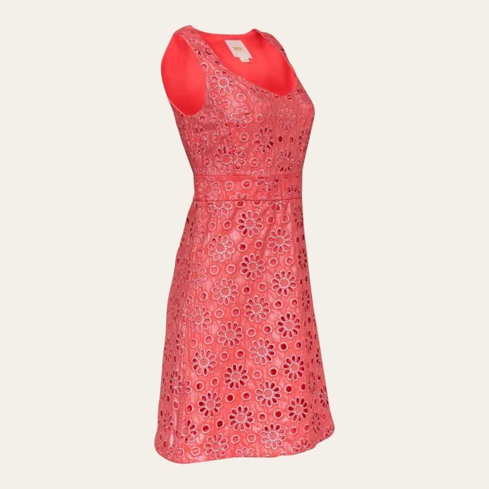 0092W. ANTHROPOLOGIE MAEVE EYELET LINED MINI DRES… - image 2