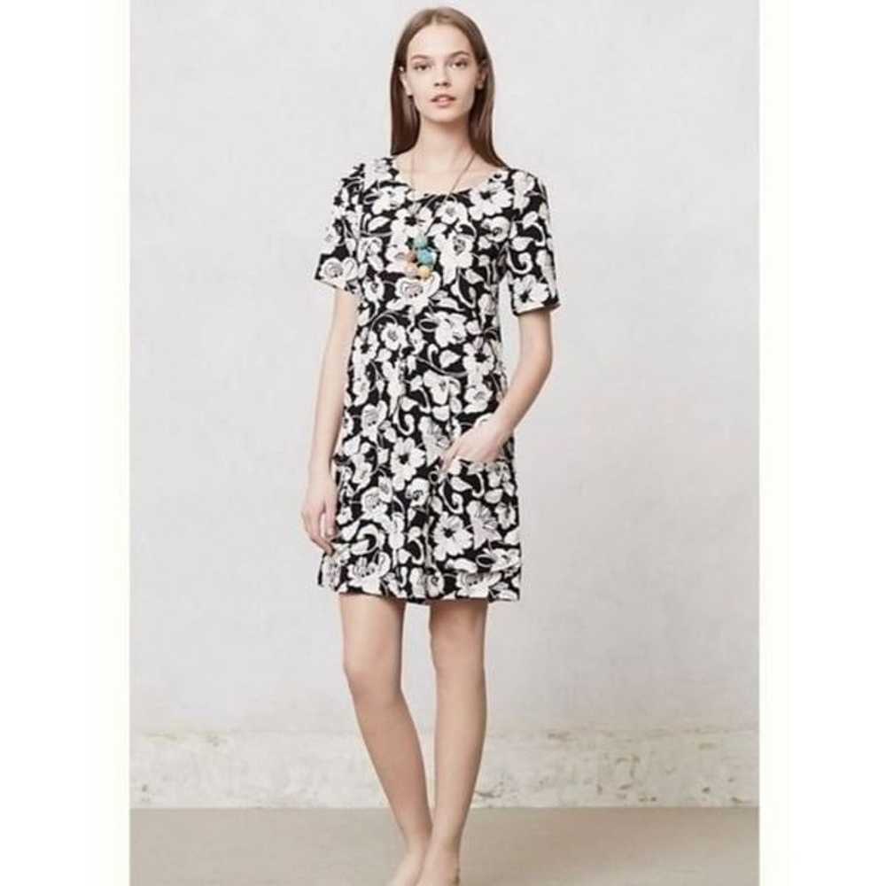 Anthropologie Maeve Womens Zola Floral Shift Dress - image 2