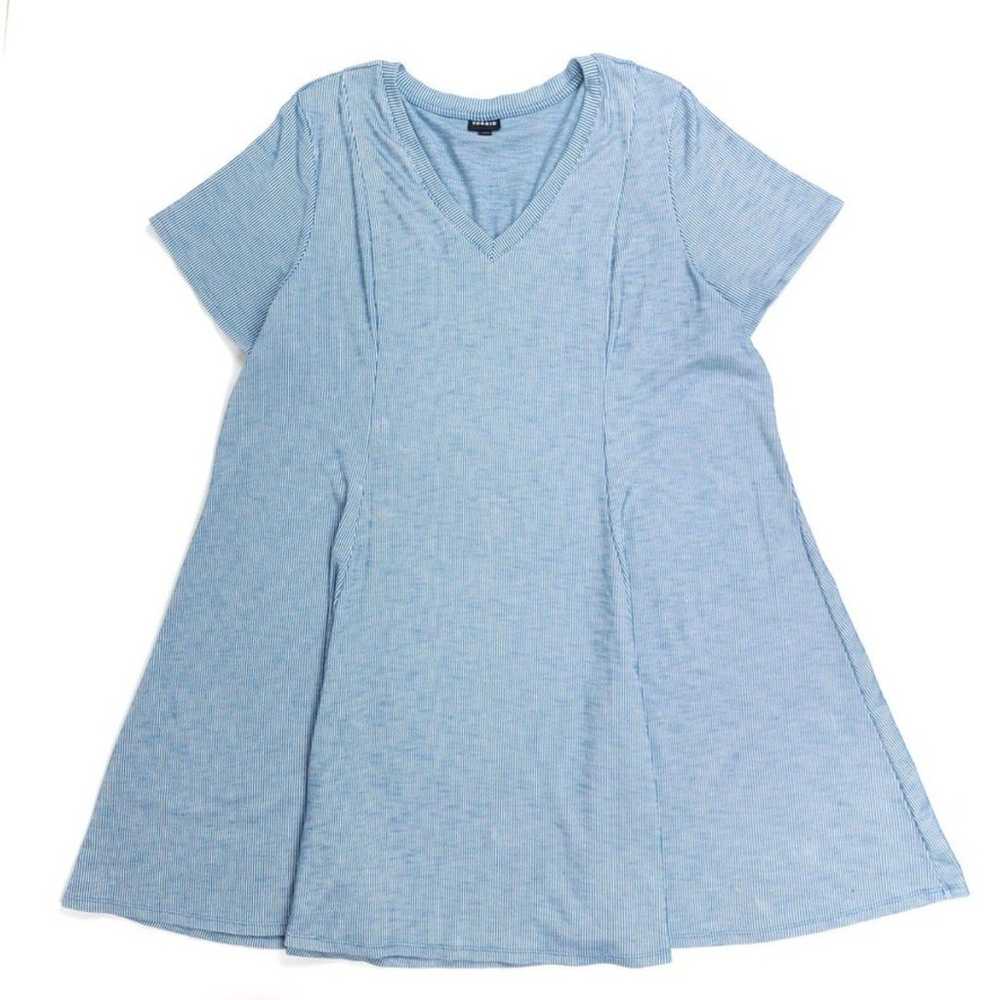 NEW Torrid Mini Rib Knit Fit And Flare Dress Mine… - image 8