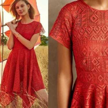 Anthropologie Maeve Dress Size 6 Prima Lace Boho … - image 1