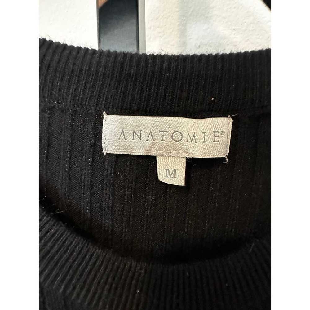 Anatomie Devin Black Long Sleeve Sweater Midi Dre… - image 8