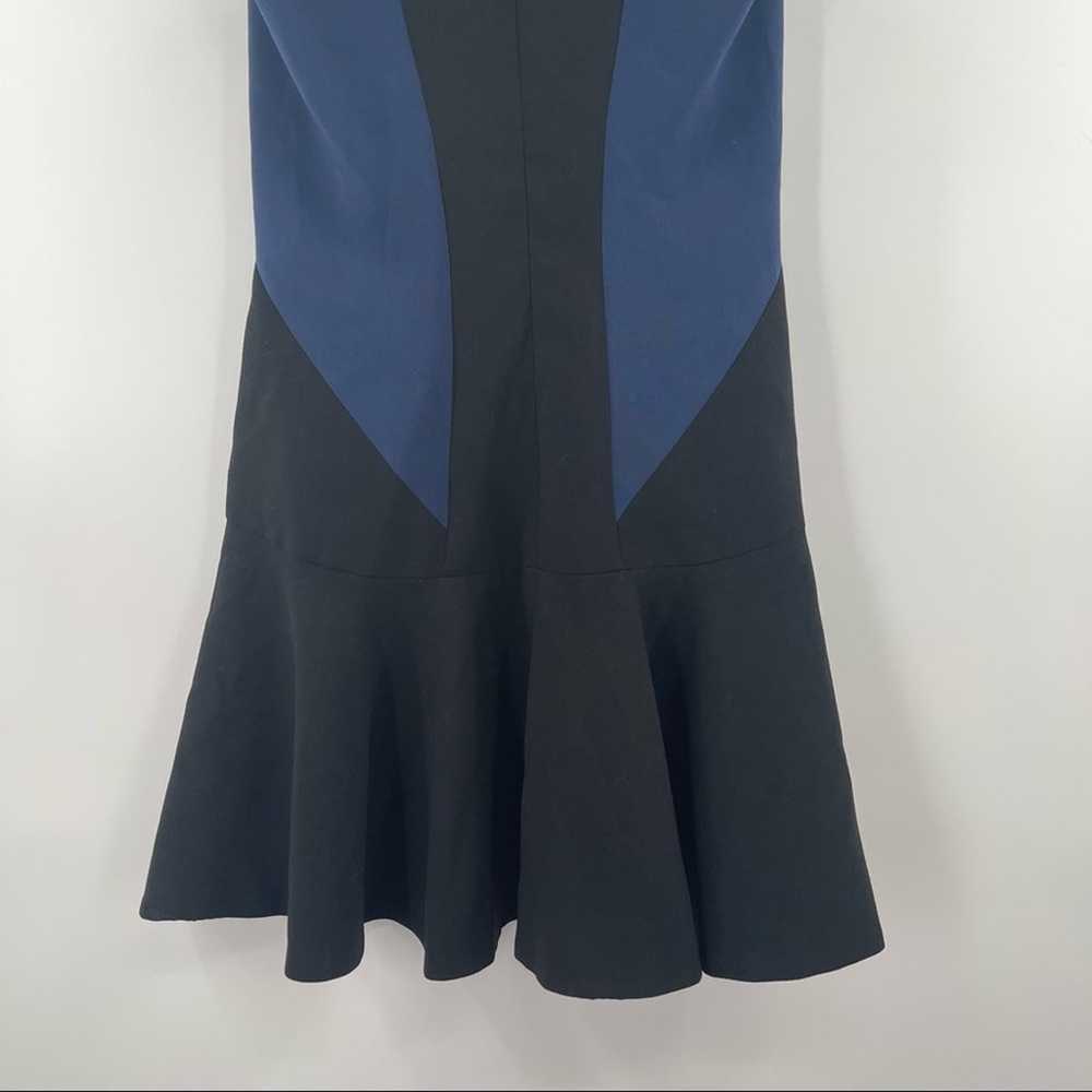 Black Halo Dress Size 2 Navy Blue/ Black Classic … - image 7
