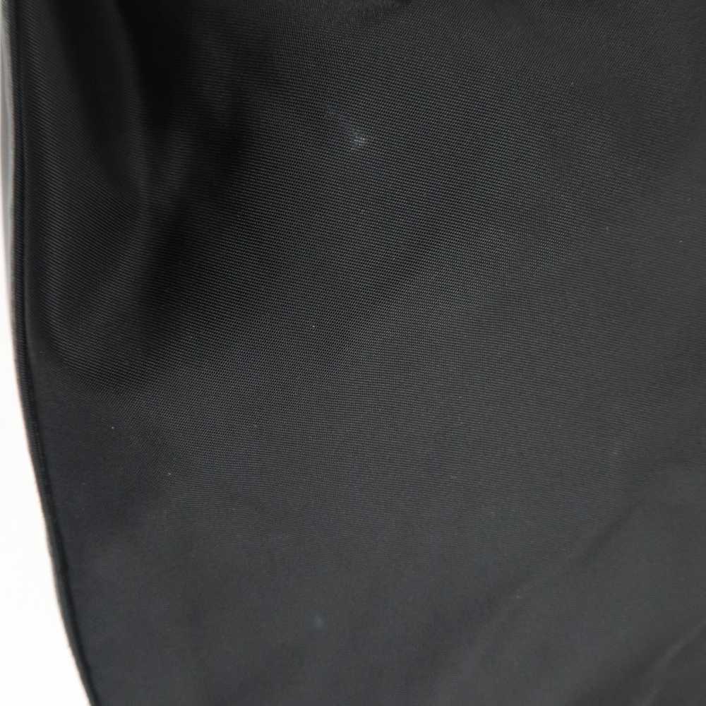 PRADA Nylon Saffiano Leather Rucksack Backpack Bl… - image 10