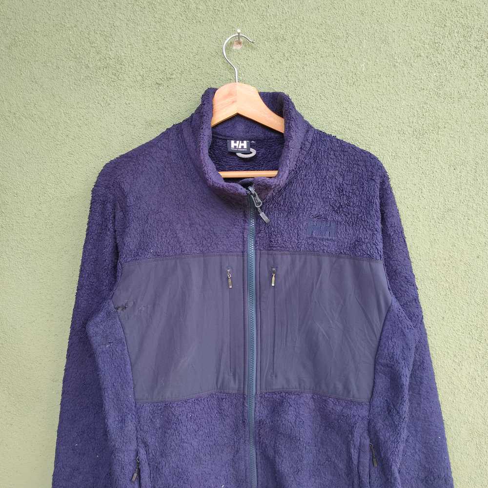 Vintage - Vintage HELLY HANSEN Sherpa Zipper Ups … - image 4