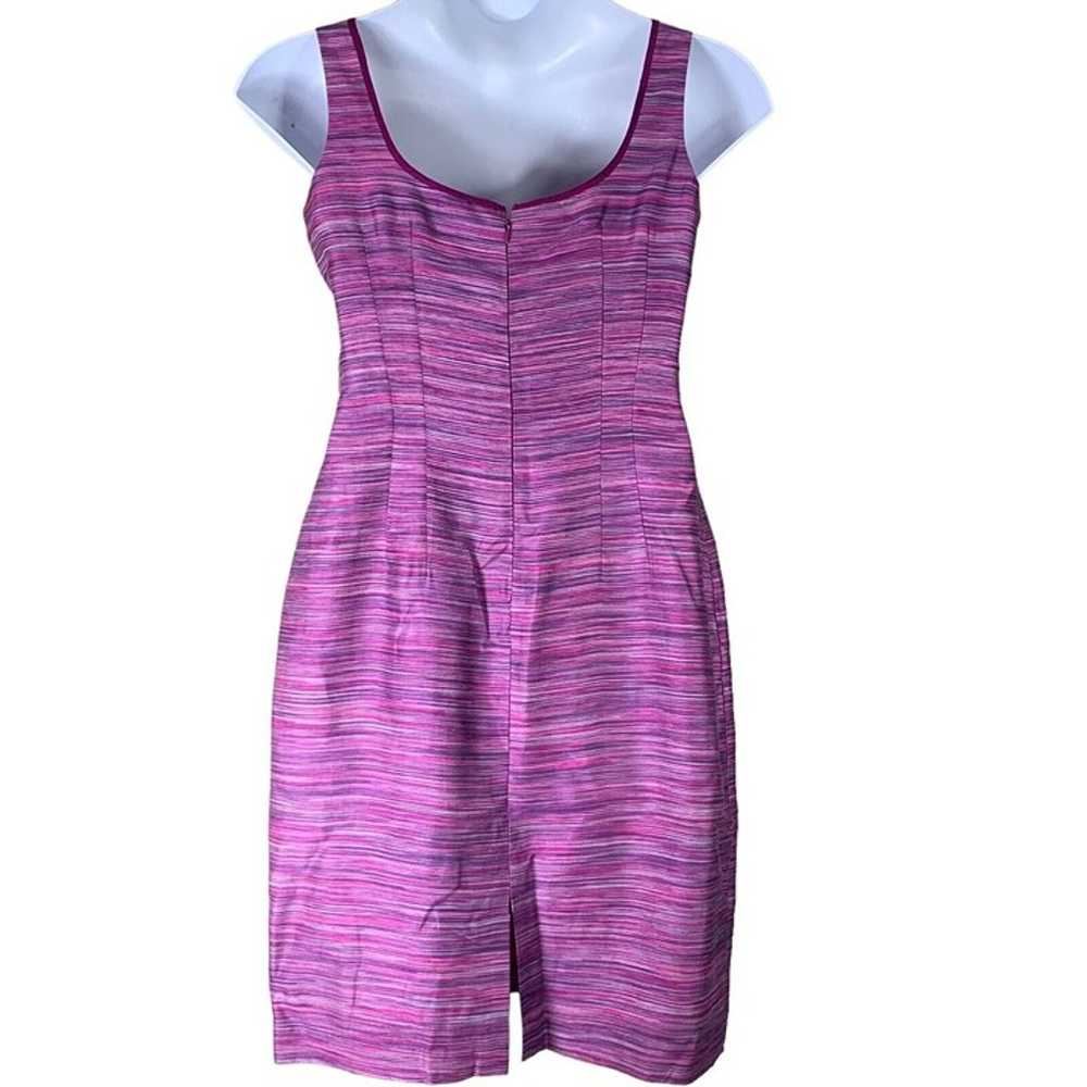 Nanette Lapore 10 Dress Sleeveless Sheath Pink Pu… - image 2