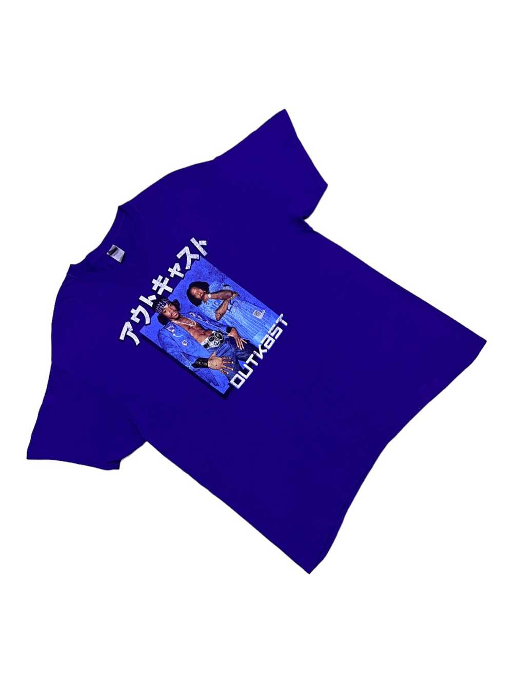 Band Tees - Famous Hip Hop Duo Outkast Blue Box G… - image 2