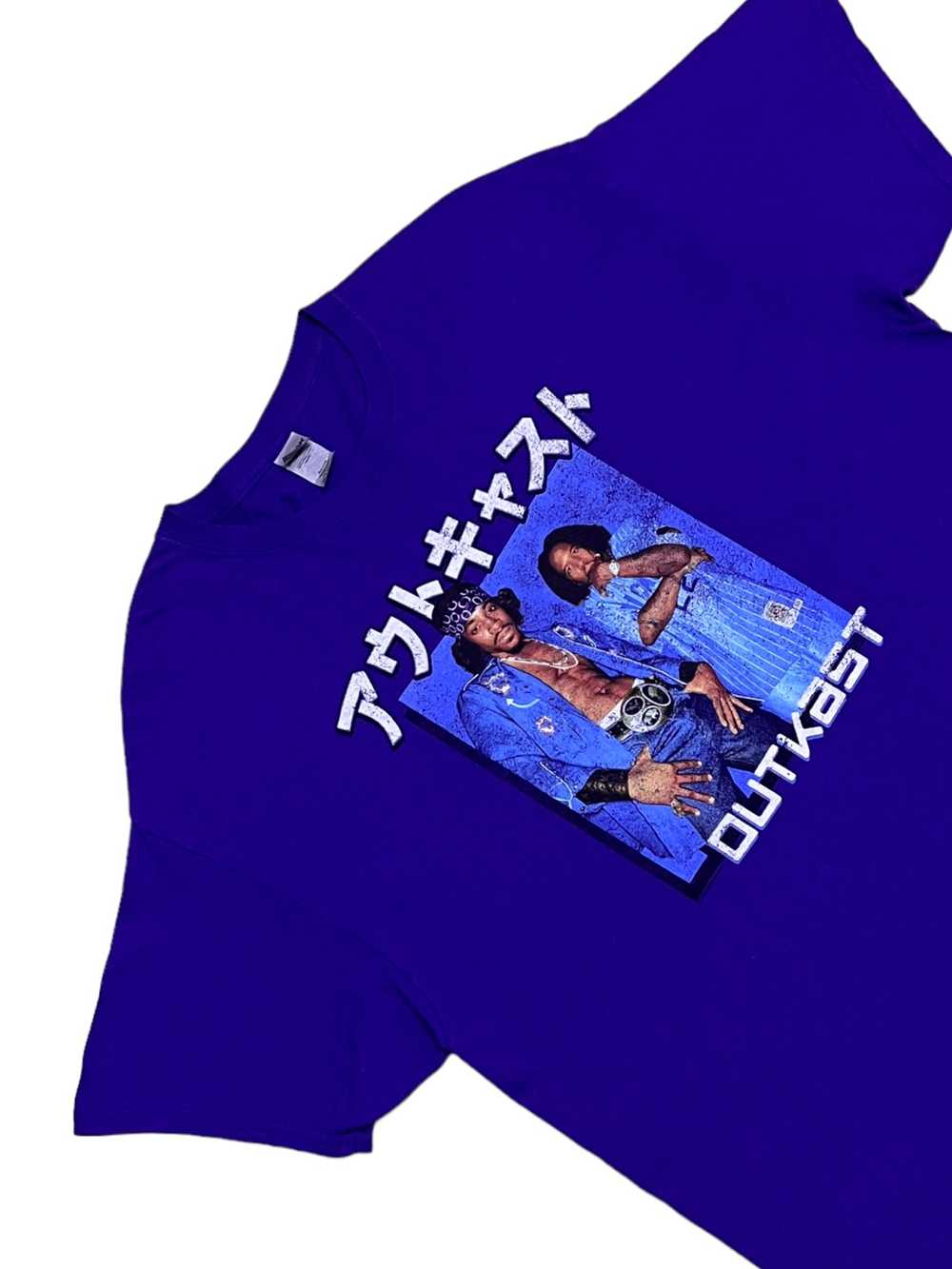 Band Tees - Famous Hip Hop Duo Outkast Blue Box G… - image 4