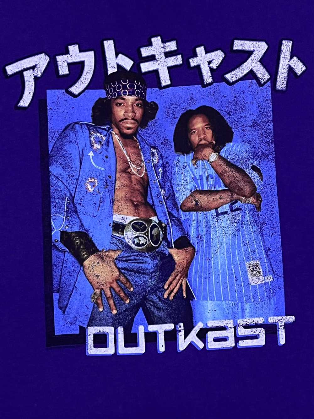 Band Tees - Famous Hip Hop Duo Outkast Blue Box G… - image 6