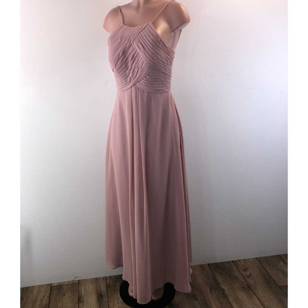 Azazie Ginger bridesmaid dress in dusty rose - image 4