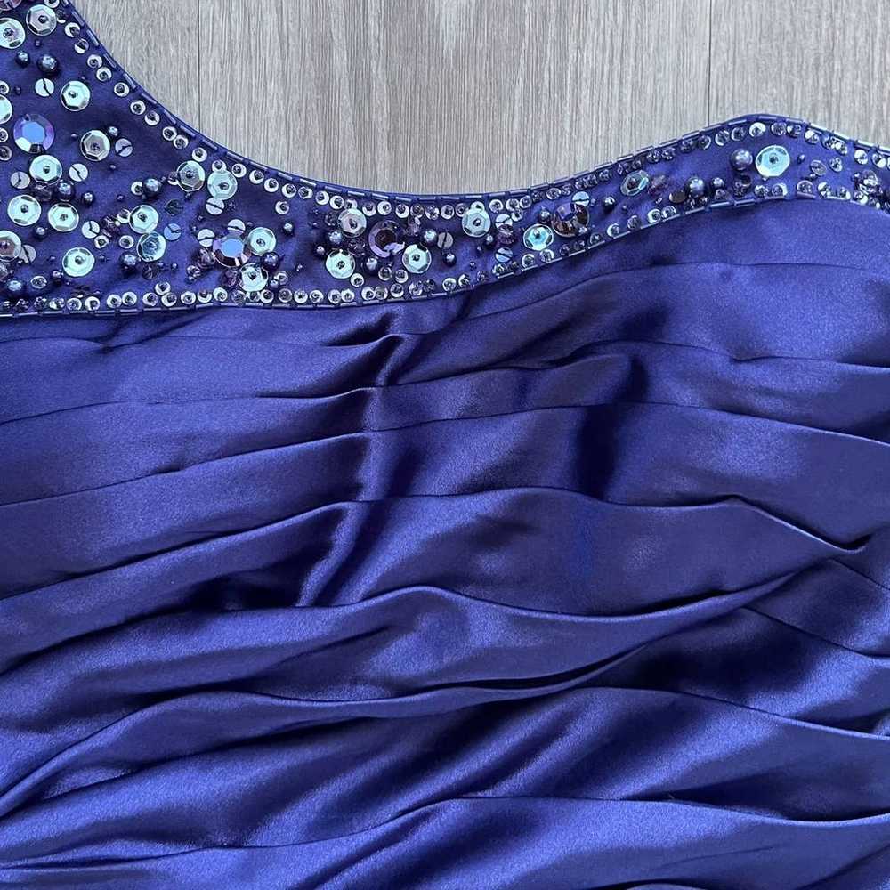 Adrianna Papell Purple Size 4 Cocktail Dress - image 7