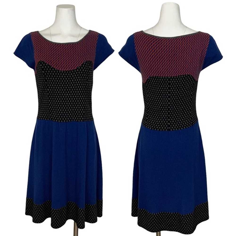 Anthropologie Sparrow Intarsia Knit Sweater Dress… - image 1