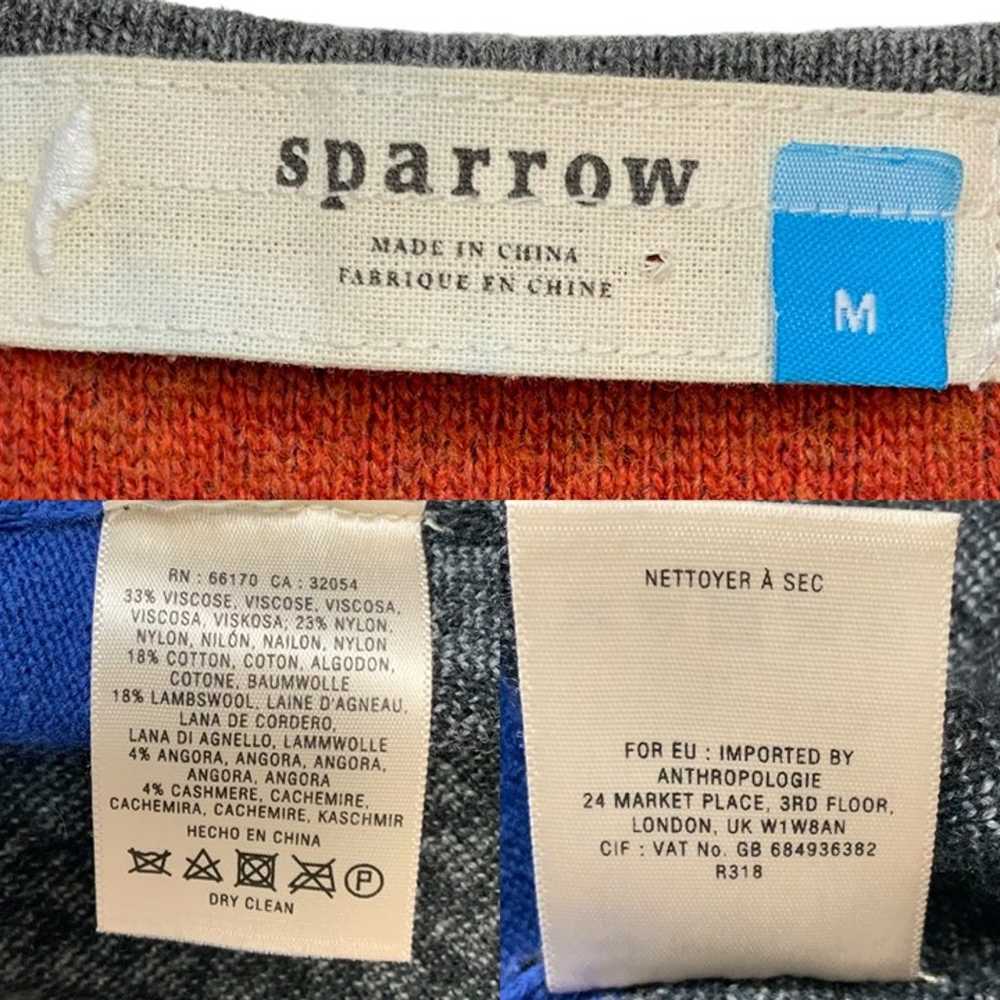 Anthropologie Sparrow Intarsia Knit Sweater Dress… - image 5