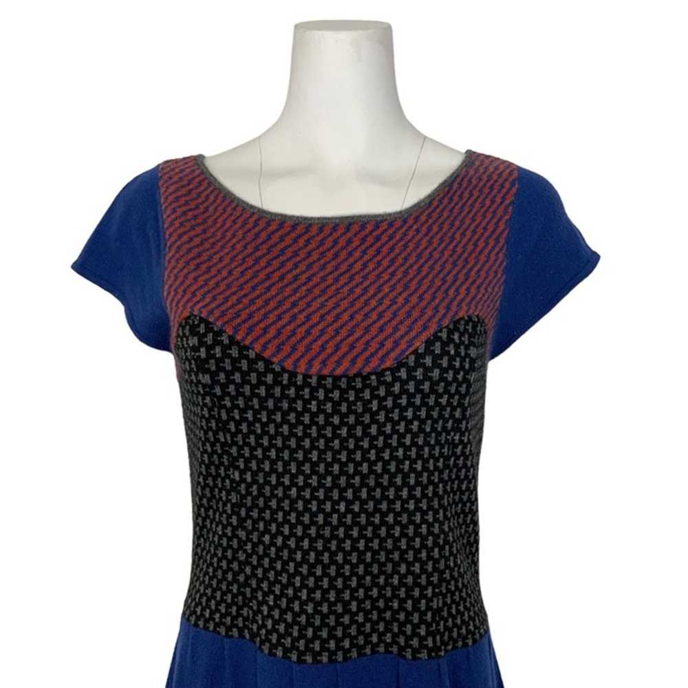 Anthropologie Sparrow Intarsia Knit Sweater Dress… - image 6