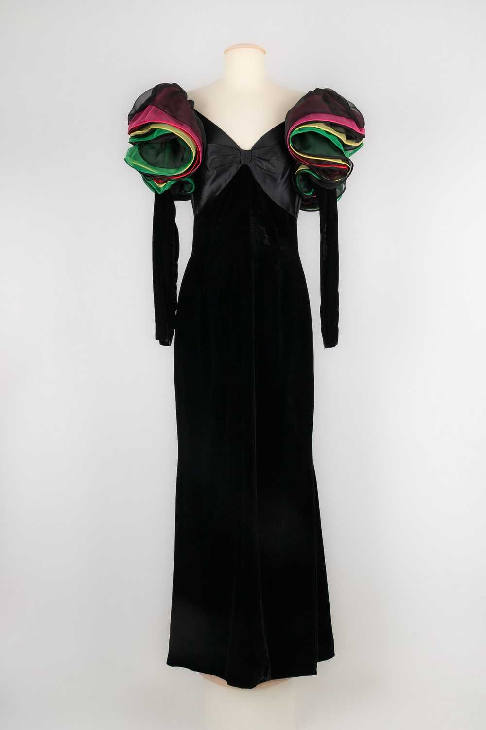 Robe en velours Nina Ricci - image 1
