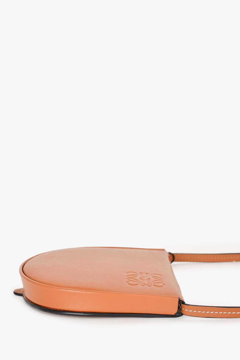Loewe Brown Leather Small 'Heel' Crossbody Pouch - image 3