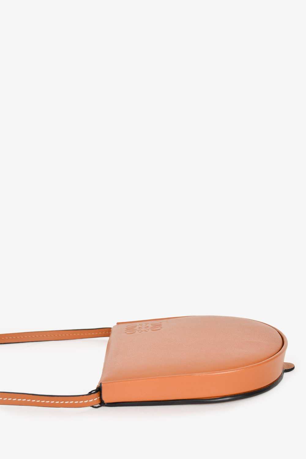 Loewe Brown Leather Small 'Heel' Crossbody Pouch - image 4