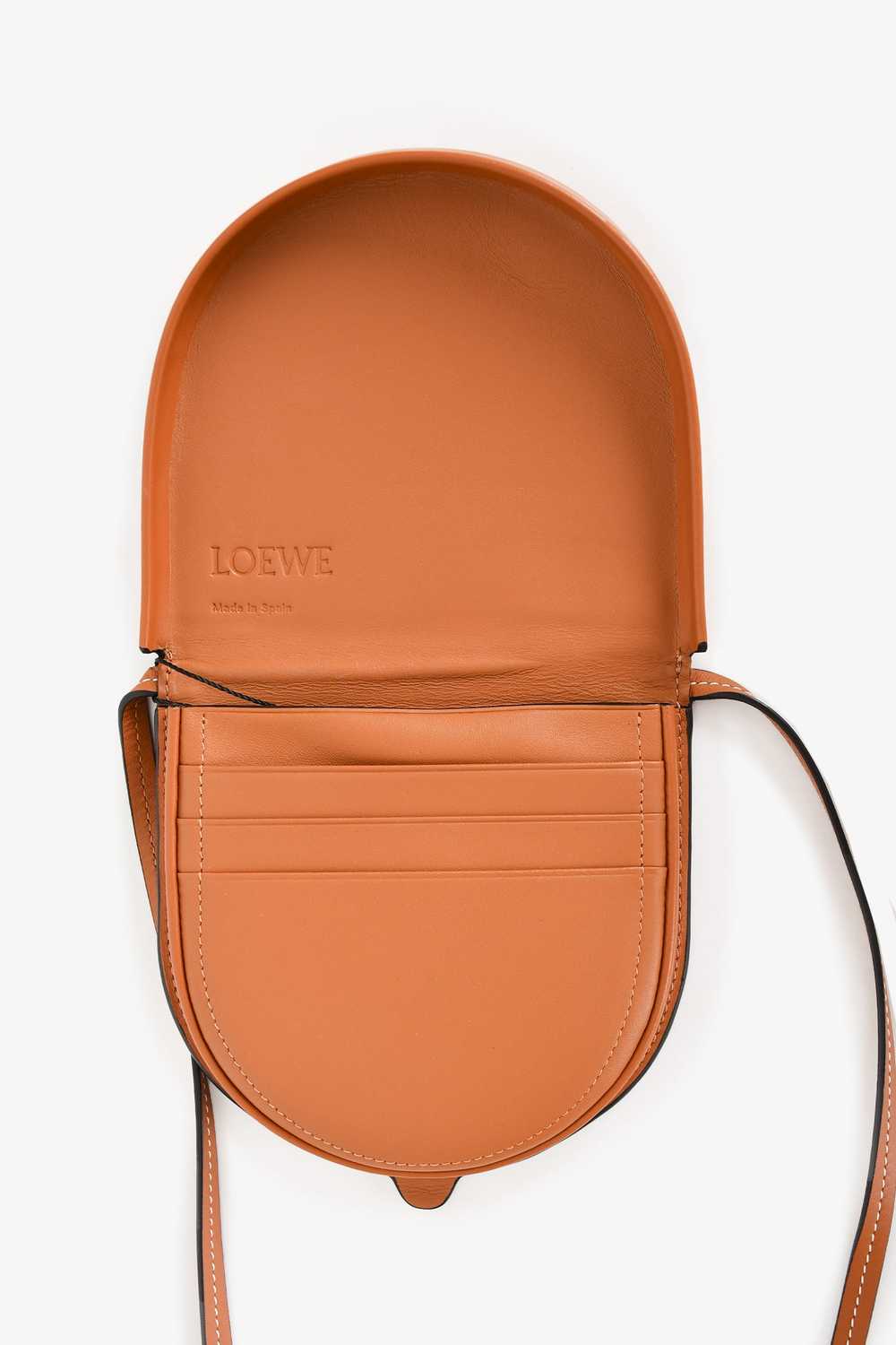 Loewe Brown Leather Small 'Heel' Crossbody Pouch - image 6