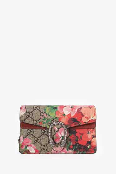 Gucci GG Supreme Canvas/Leather Super Mini Blooms… - image 1