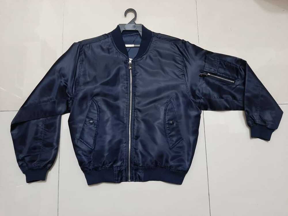 Outdoor Life - NAVY BLUE BOMBER JACKET - image 1