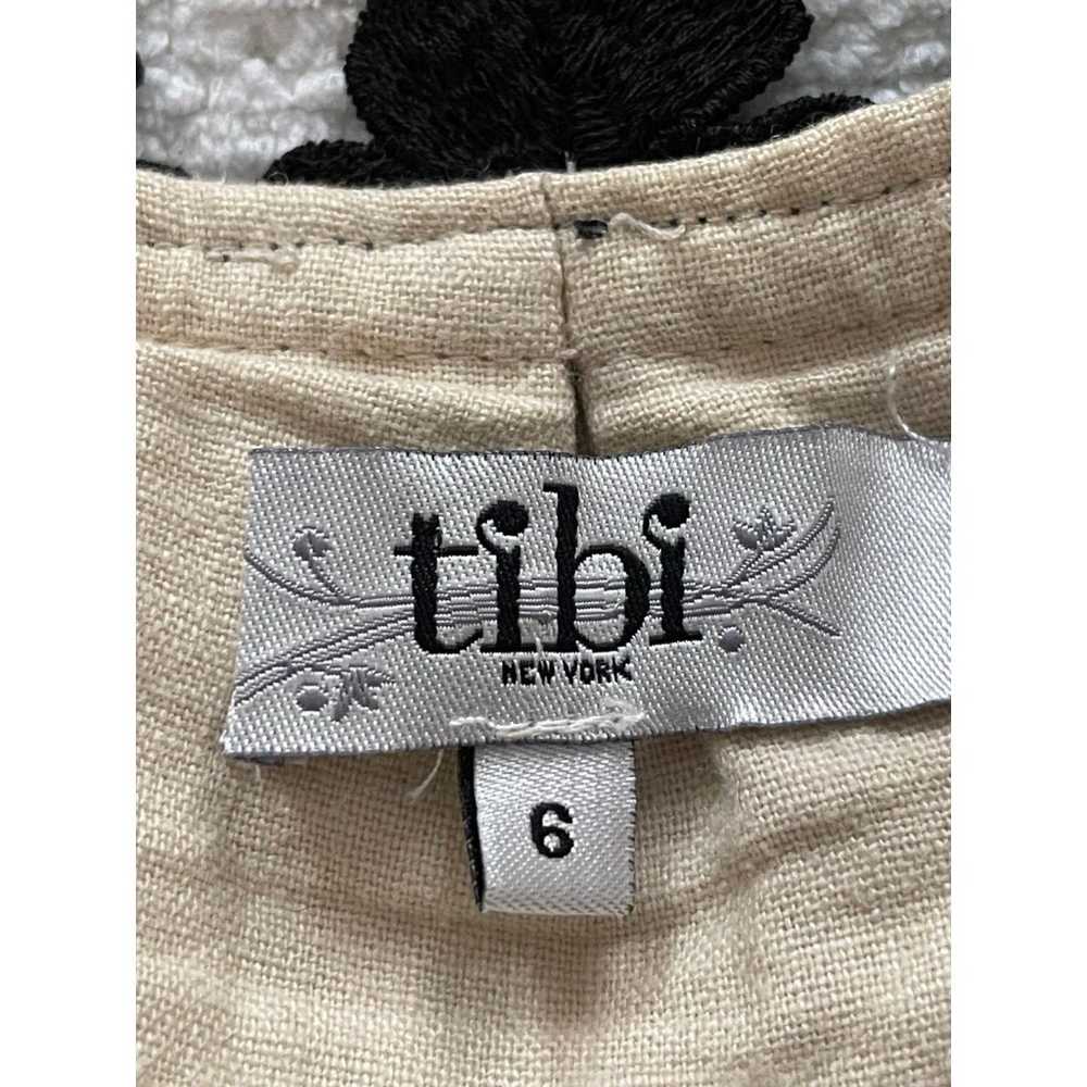 TIBI strapless babydoll dress, size 6 - image 4